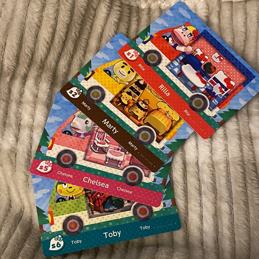 Animal Crossing // Sanrio Collaboration Amiibo Cards